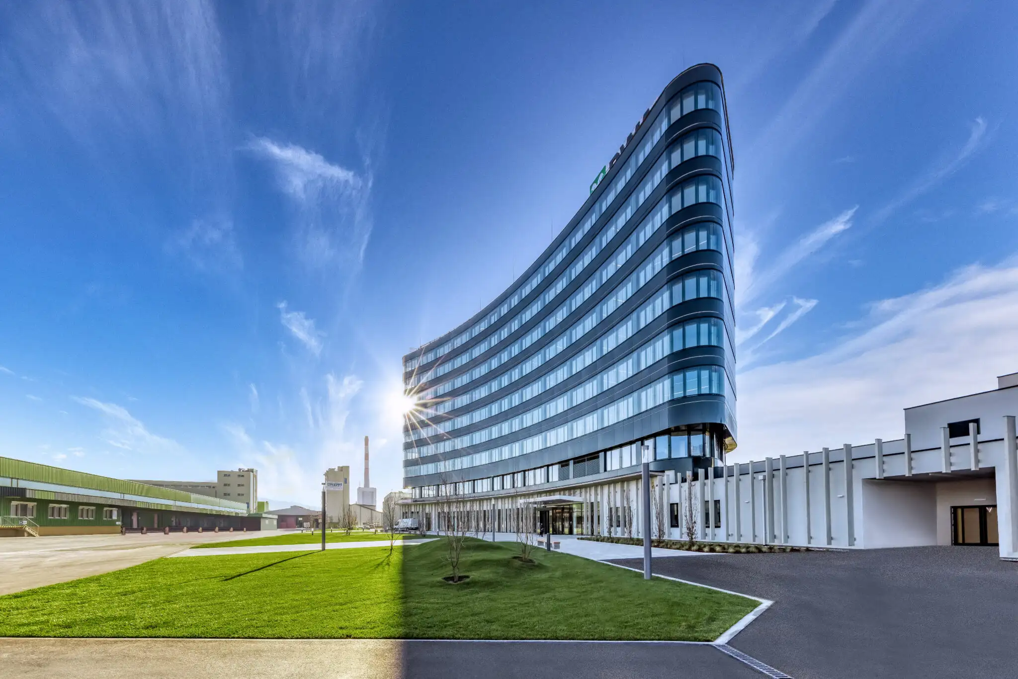 Außenansicht des RWA Gebäudes