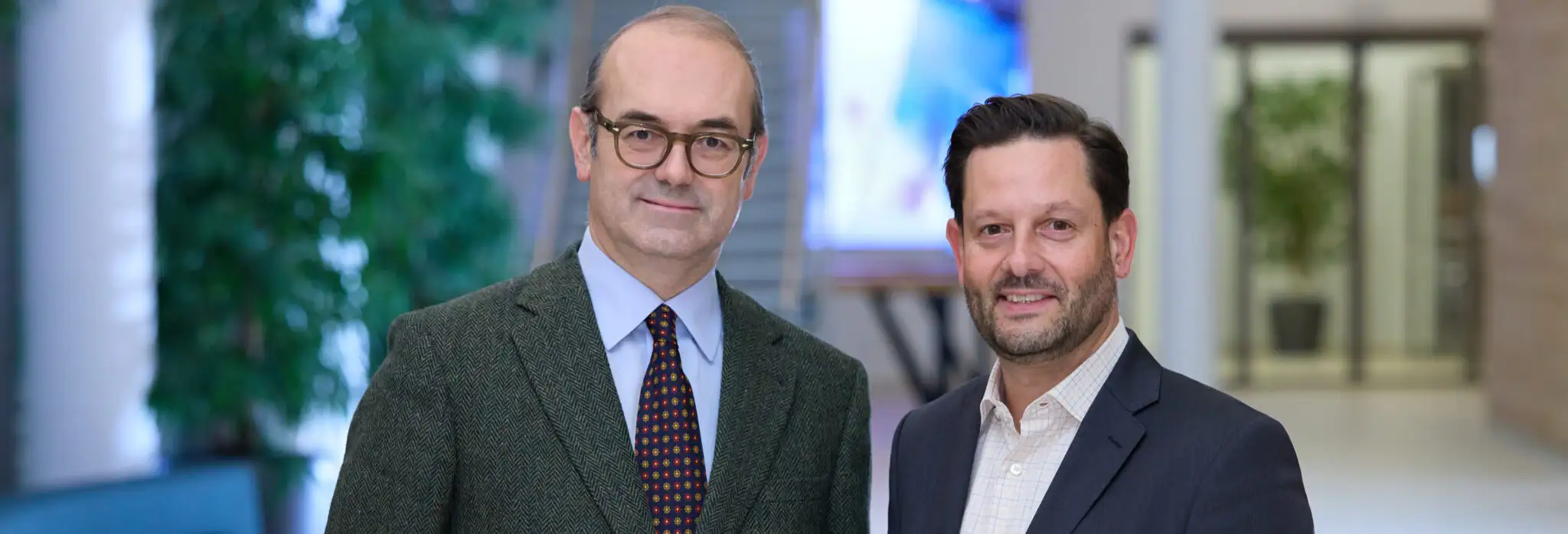 Gruppenfoto der beiden Vorstandsdirektoren der RWA