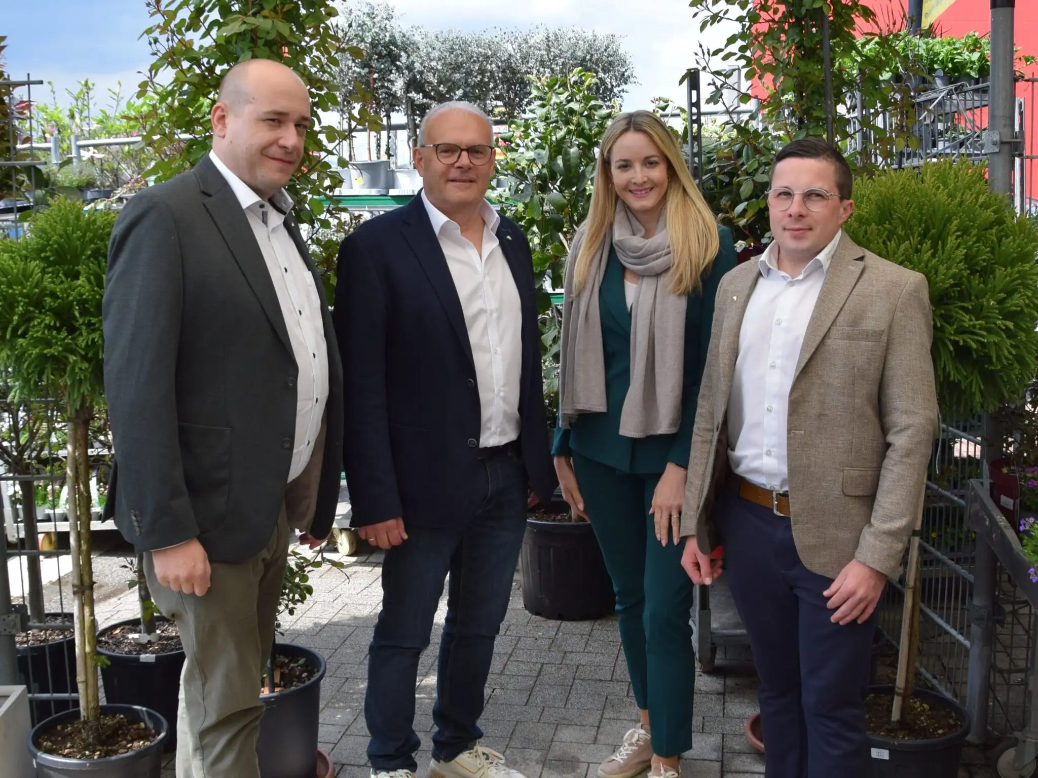 Die Führungsmannschaft der RWA und Lagerhaus